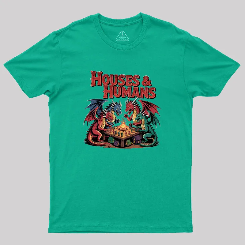 Houses Humans Geek T-Shirt - Image 9