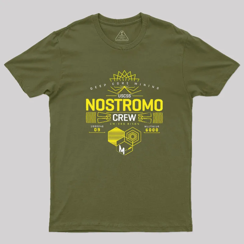 Nostromo Crew Geek T-Shirt - Image 3