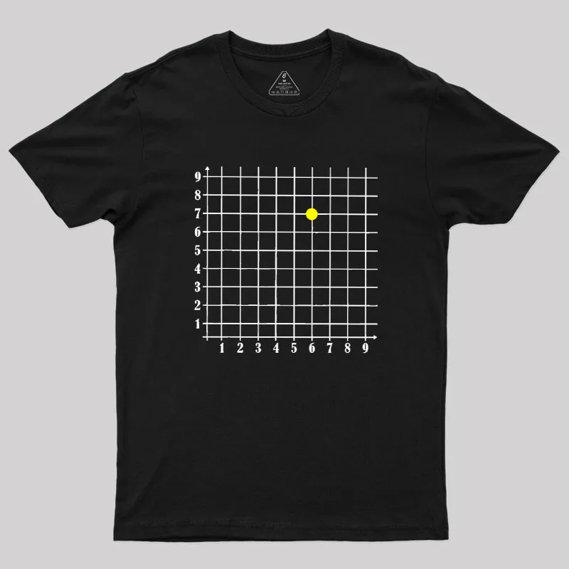Coordinate 6 7 Geek T-Shirt