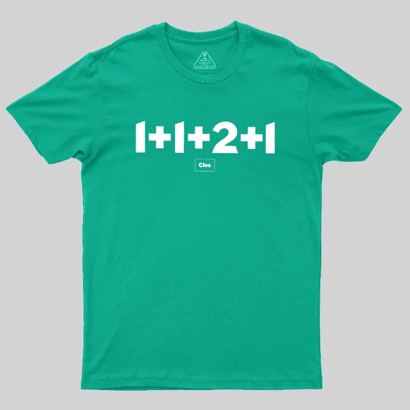 A Clue White T-Shirt Geek T-Shirt - Image 10