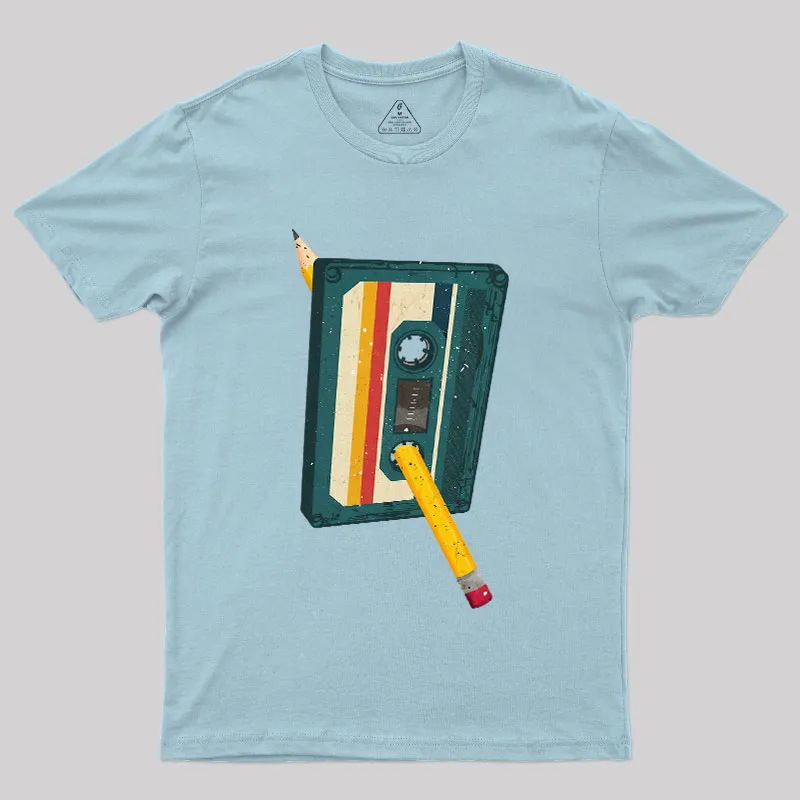 Retro Cassette Geek T-Shirt - Image 10