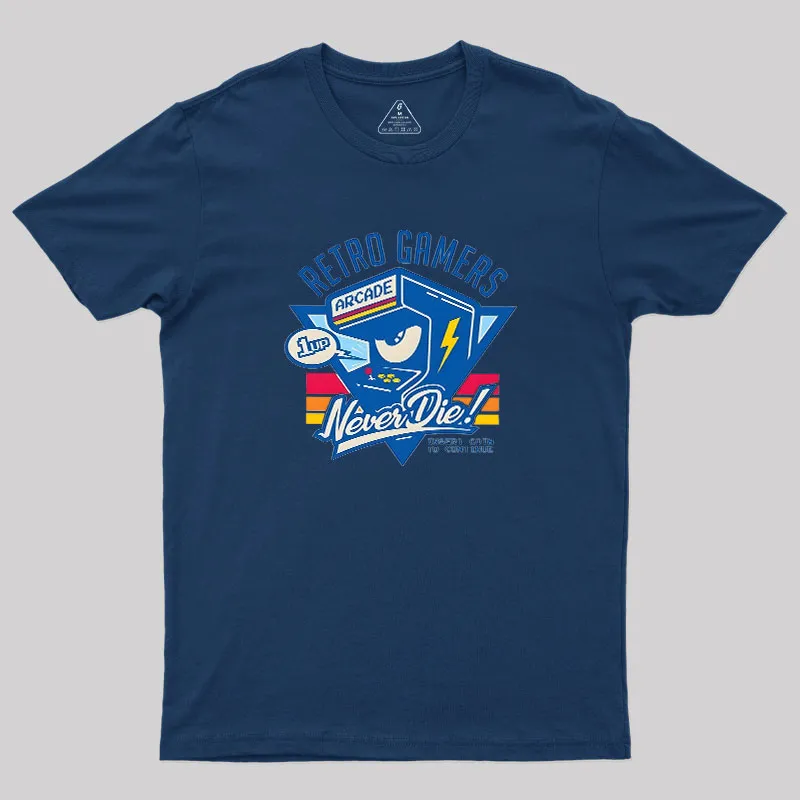 Retro Games Geek T-Shirt - Image 3