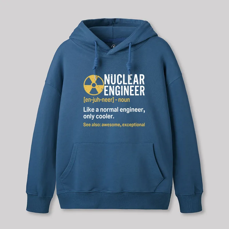 Alternative view of Nuclear Engineering Radioactive Chernobyl Geek Hoodie