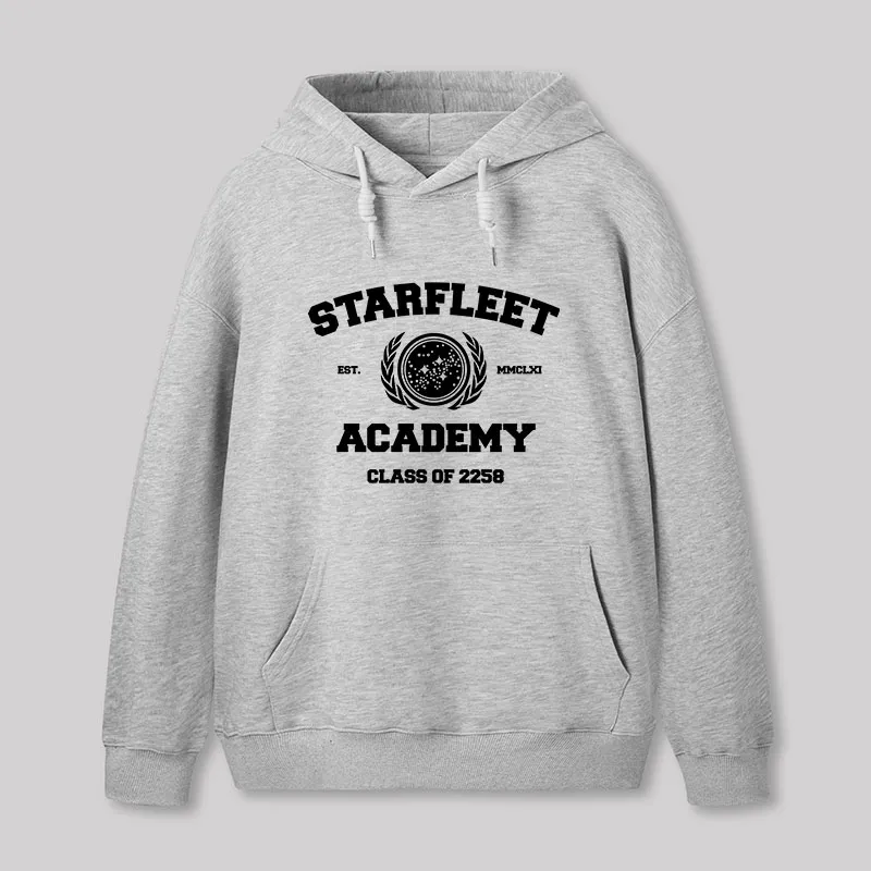Starfleet Acadmey Class of 2258 White Hoodie - Image 3