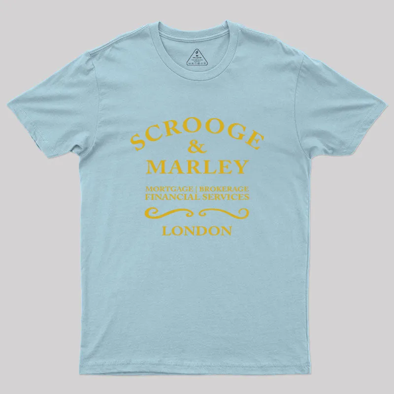 Scrooge and Marley Geek T-Shirt - Image 7