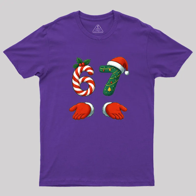 67 Christmas Geek T-Shirt - Image 6