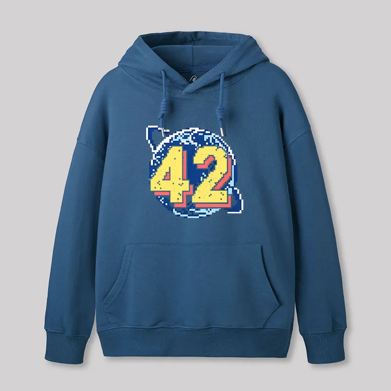 Alternative view of The Answer To The Fulture Geek Hoodie