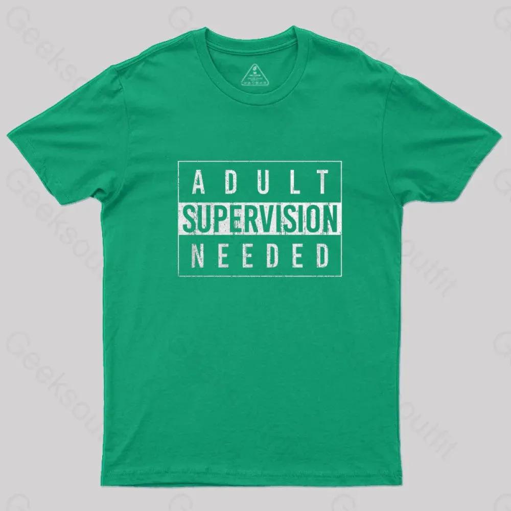 Adult Supervision Needed T-Shirt - Image 5