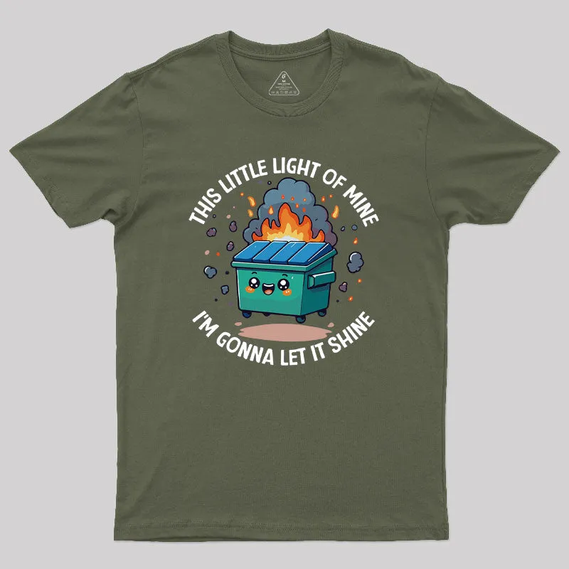 This Little Light Of Mine Geek T-Shirt - Image 3