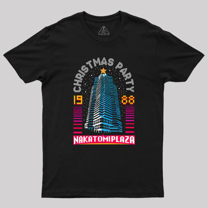 Alternative view of Nakatomi Party 88 Geek T-Shirt