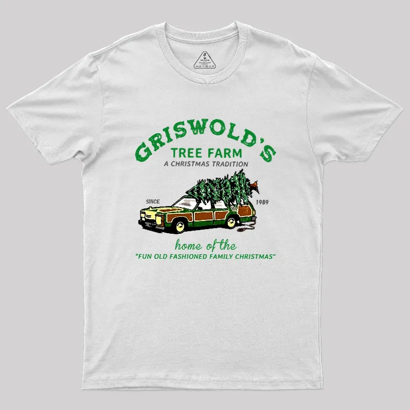 Griswold's Tree Farm Family Christmas Desde 1989 Geek T-Shirt - Image 8