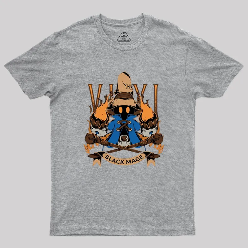 Vivi Black Mage Geek T-Shirt - Image 4