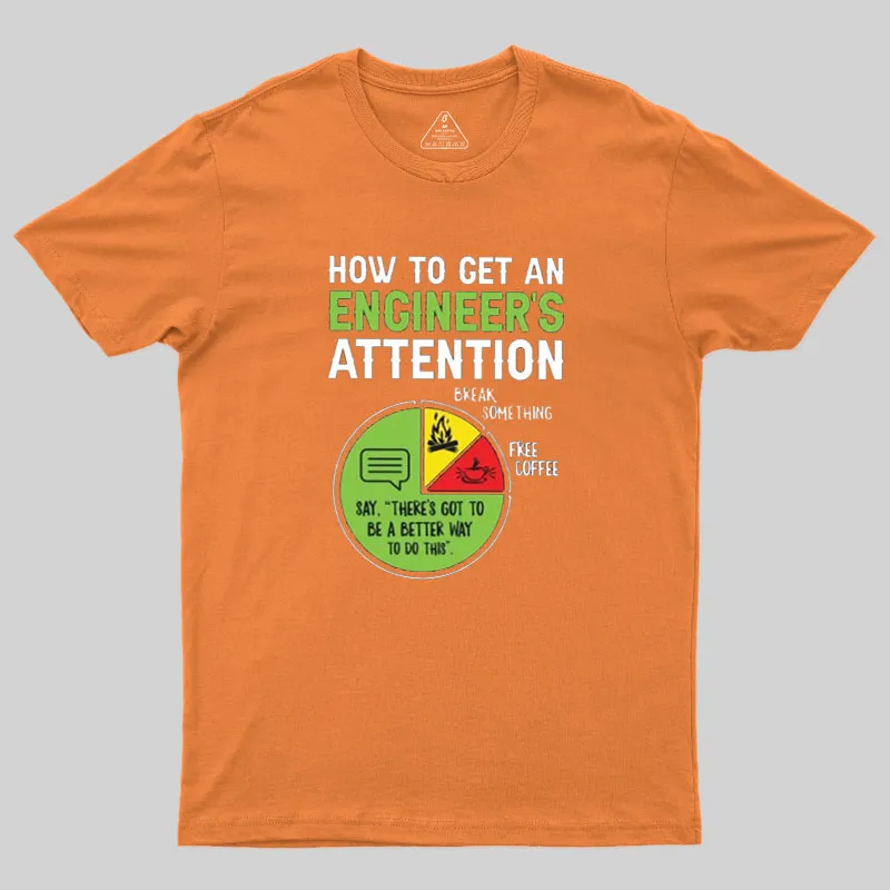 An Engineer's Guide to Attention Geek T-Shirt - Image 4