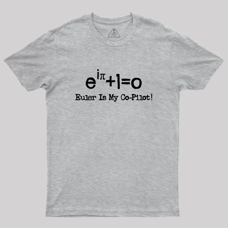 Euler Math Equation Geek T-Shirt - Image 5
