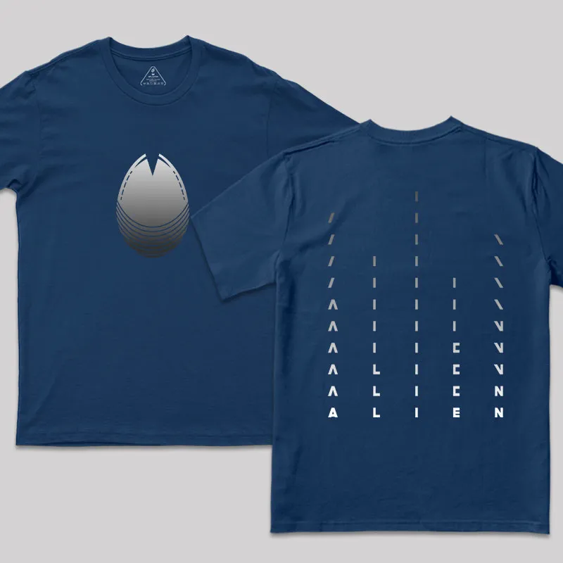 Alternative view of Alien Earth Geek T-Shirt