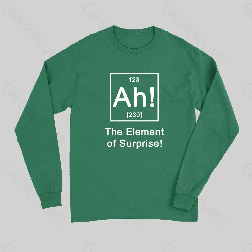Ah! The element of surprise! Long Sleeve T-Shirt - Image 3