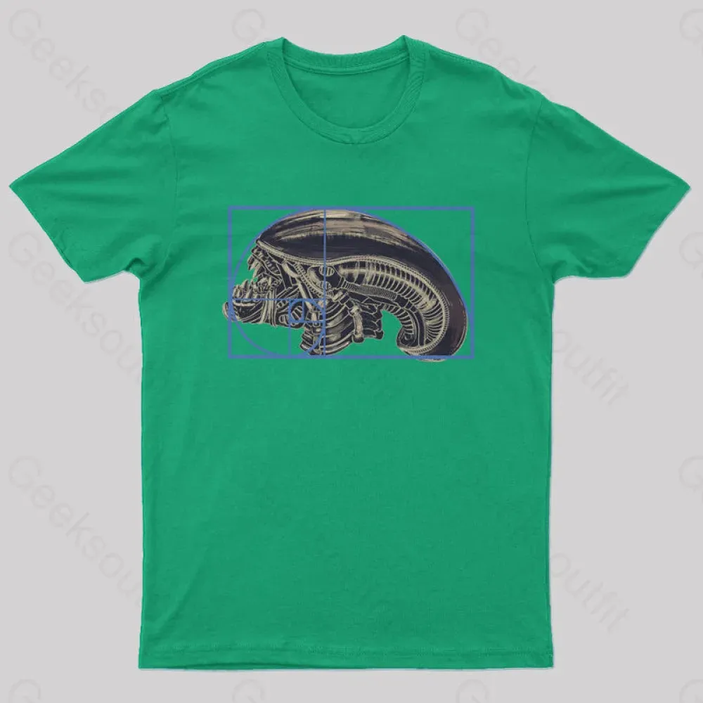 Alien Golden Ratio T-Shirt - Image 10
