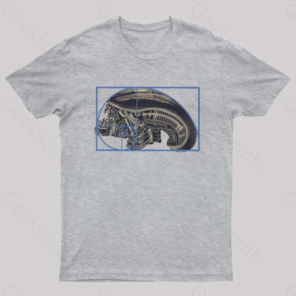 Alien Golden Ratio T-Shirt - Image 8