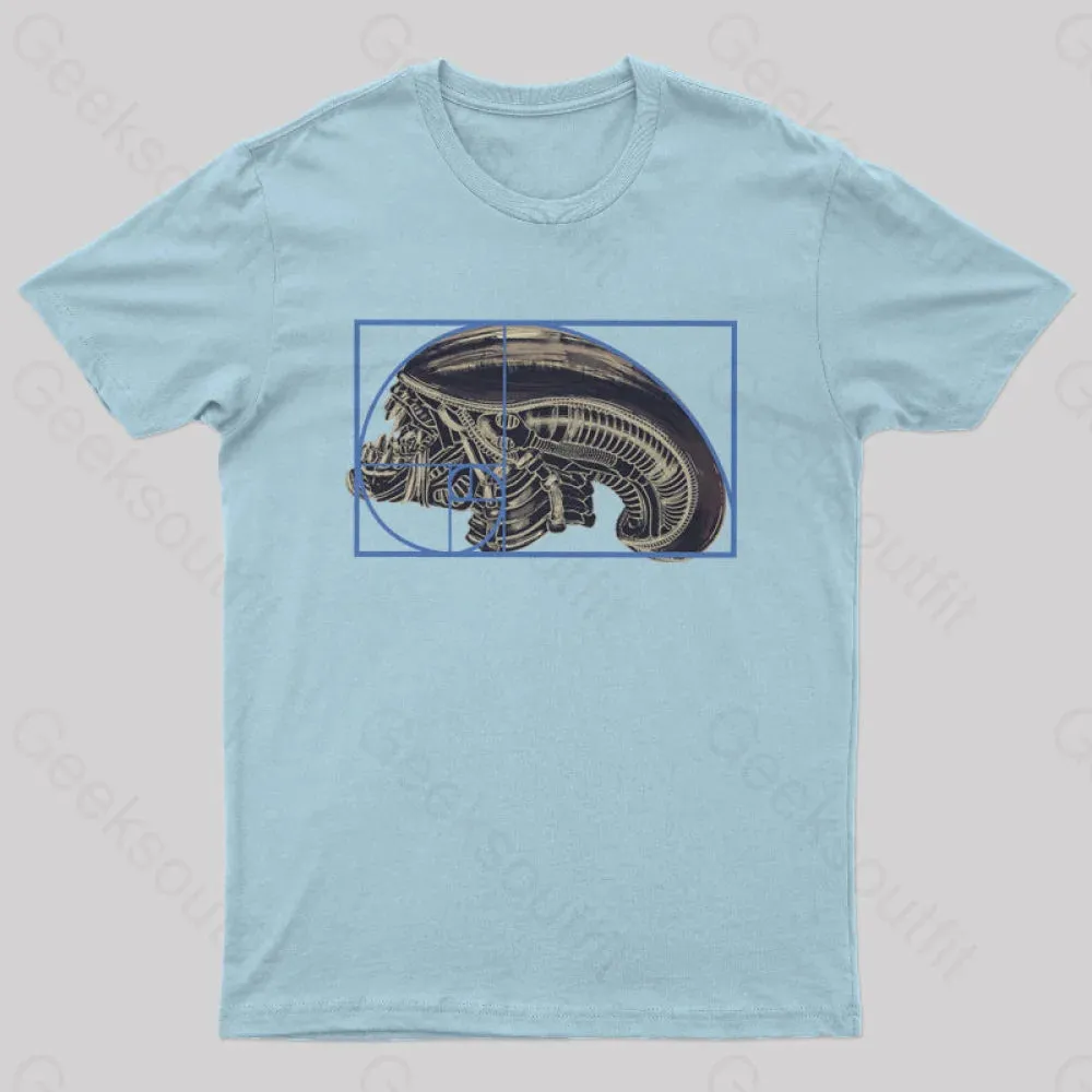Alien Golden Ratio T-Shirt - Image 9