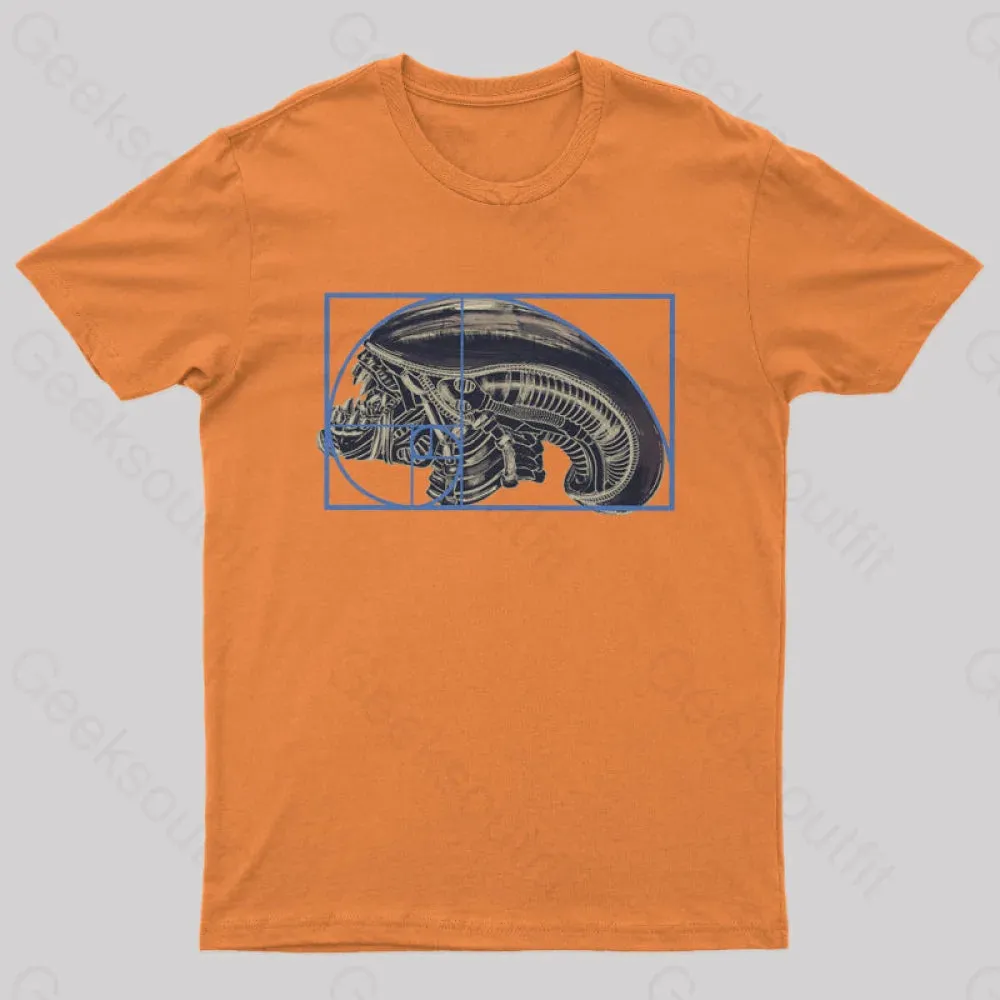 Alien Golden Ratio T-Shirt - Image 4
