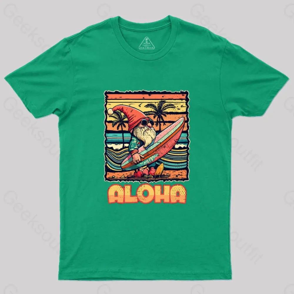 Aloha Surf Hawaii Vintage Christmas T-Shirt - Image 8