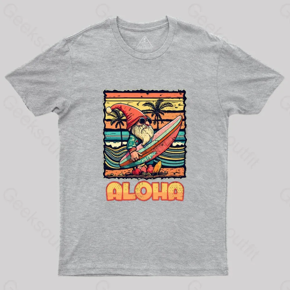 Aloha Surf Hawaii Vintage Christmas T-Shirt - Image 5