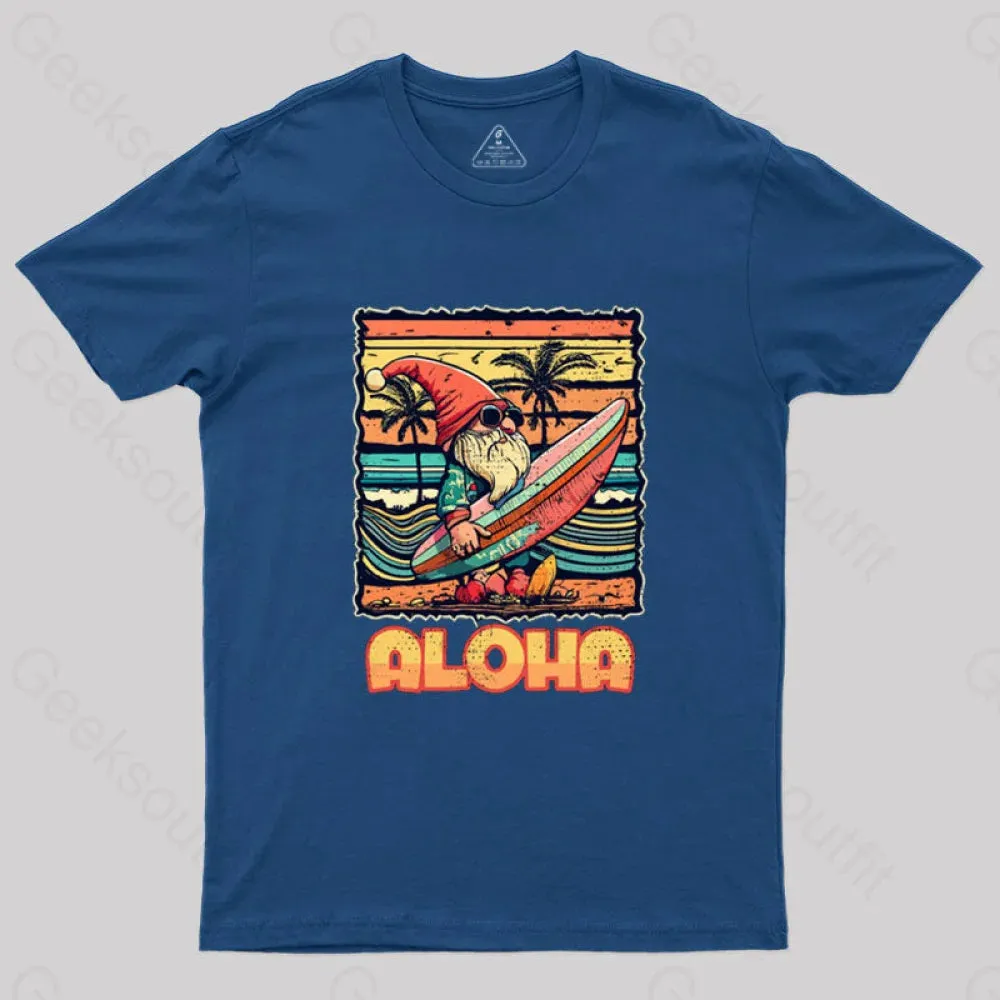 Aloha Surf Hawaii Vintage Christmas T-Shirt