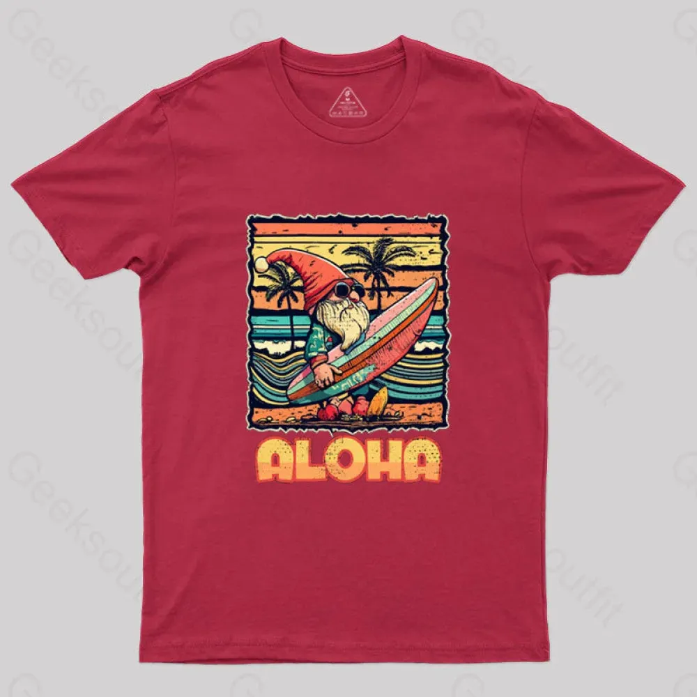 Aloha Surf Hawaii Vintage Christmas T-Shirt - Image 7