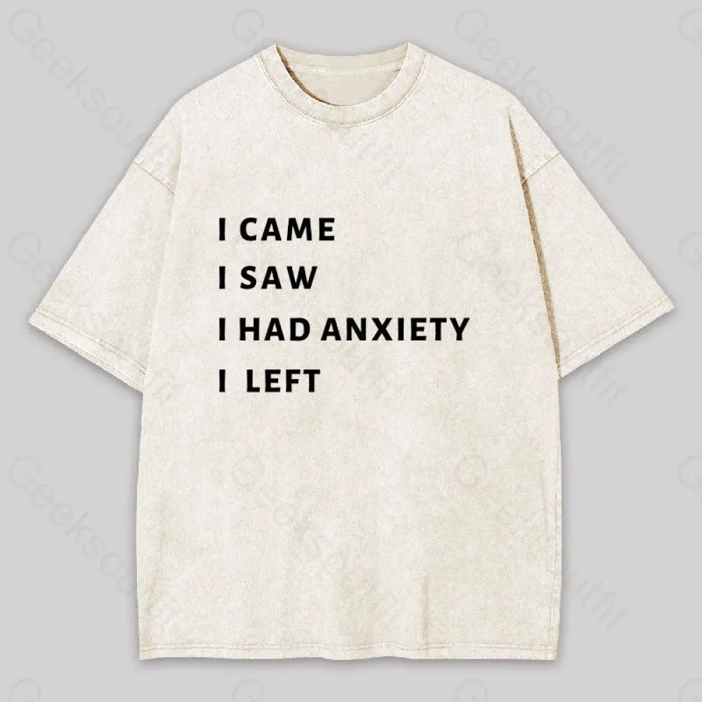 Anxiety Washed T-shirt - Image 9