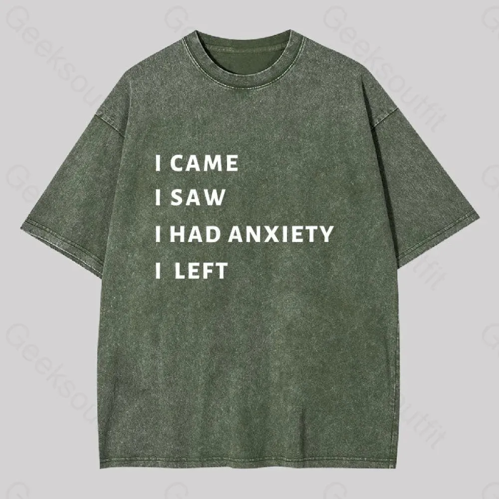 Anxiety Washed T-shirt - Image 4