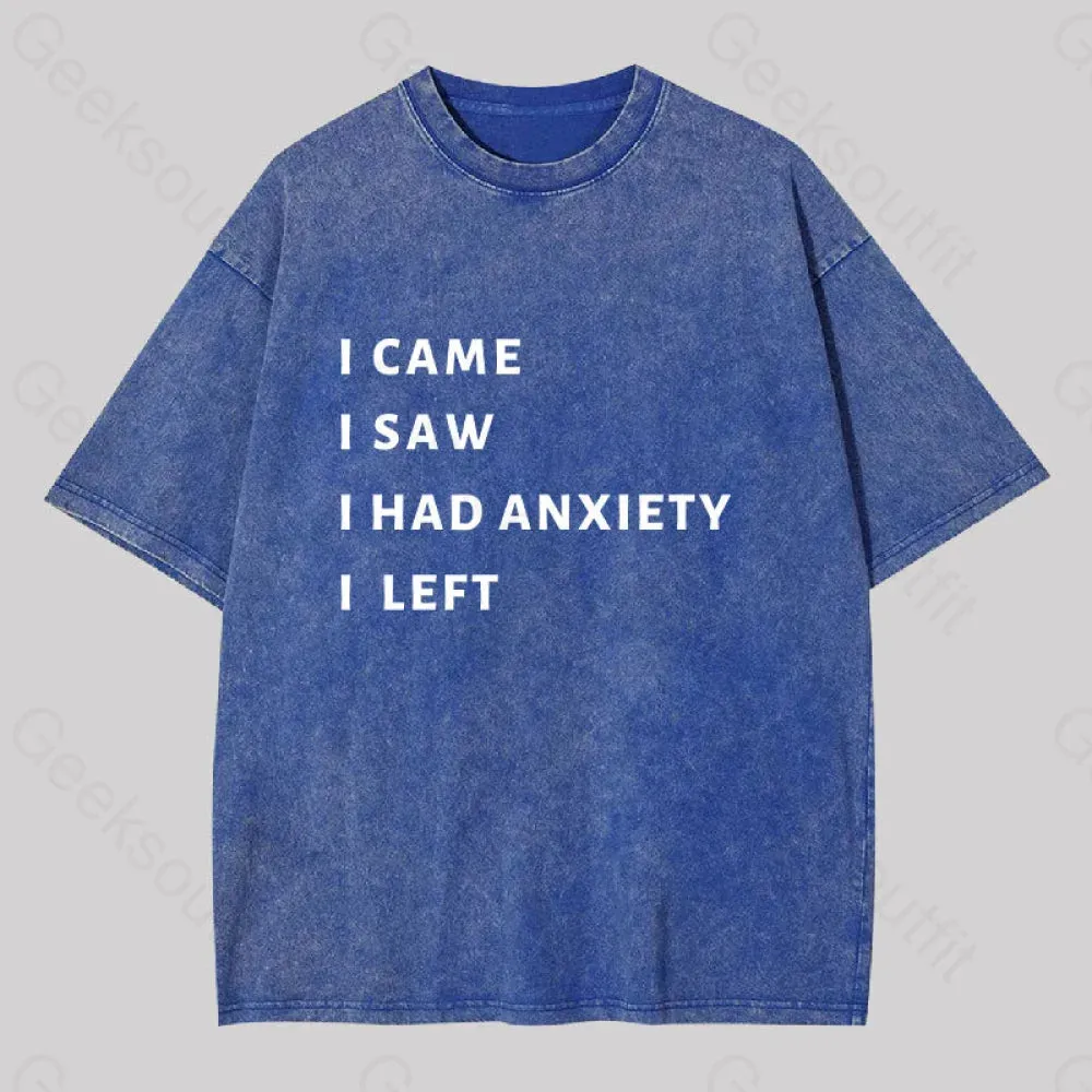 Anxiety Washed T-shirt - Image 2