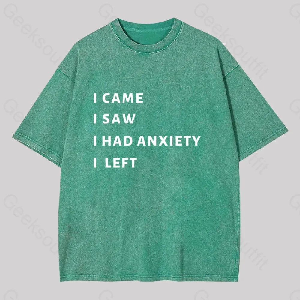 Anxiety Washed T-shirt - Image 3