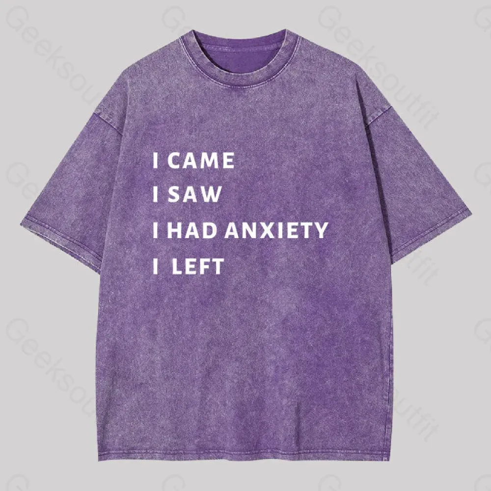 Anxiety Washed T-shirt - Image 6