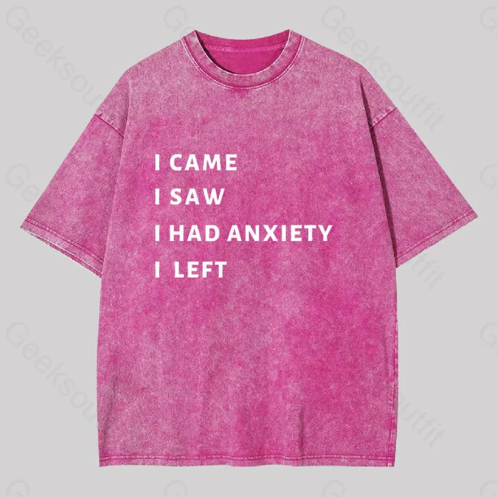 Anxiety Washed T-shirt - Image 7