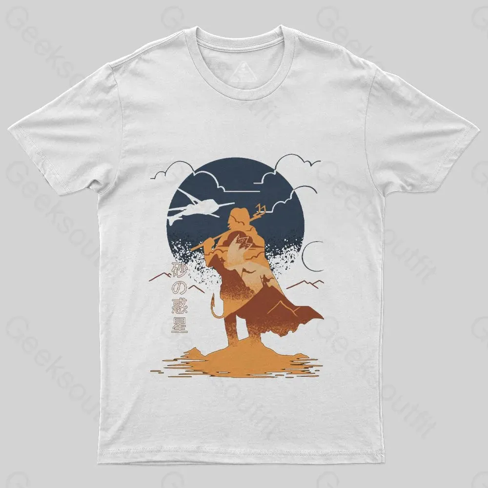 Alternative view of Desert Planet Reborn T-Shirt