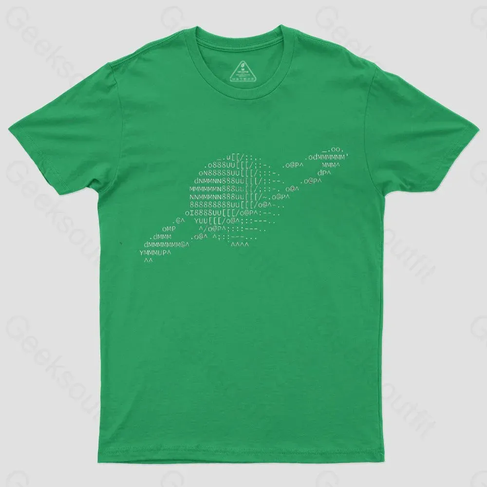 ASCII Art Planet T-Shirt - Image 3
