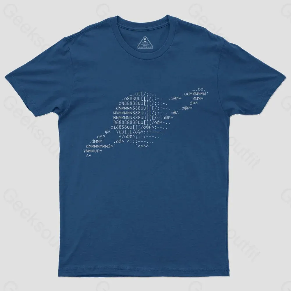 ASCII Art Planet T-Shirt - Image 2