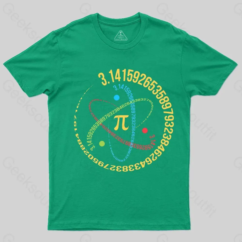 Atom Pi Math Science T-shirt - Image 5