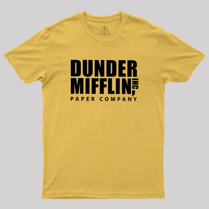 Dunder Mifflin Geek T-Shirt - Image 8