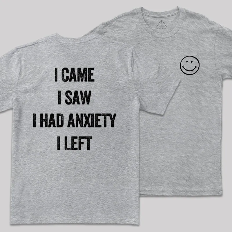 Social Anxiety Chronicles Front and Back Printed Geek T-Shirt - Image 4