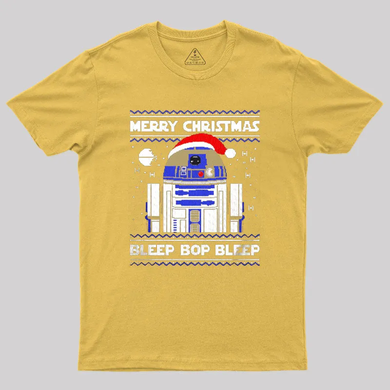 Christmas Robot Geek T-Shirt - Image 8