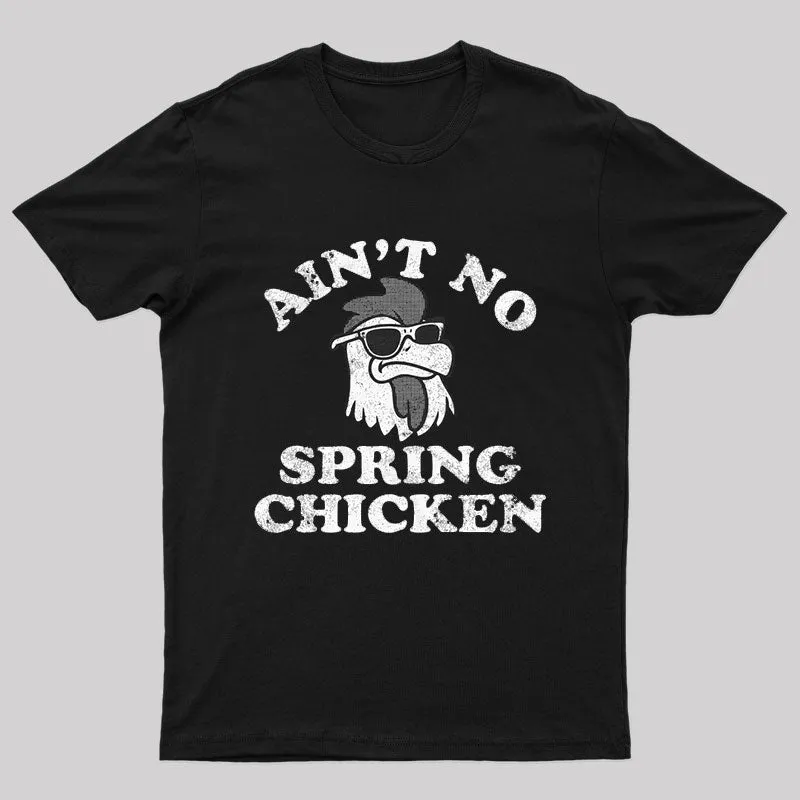 Ain't No Spring Chicken Nerd T-Shirt - Image 3