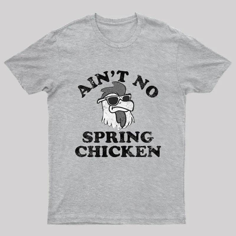 Ain't No Spring Chicken Nerd T-Shirt - Image 6