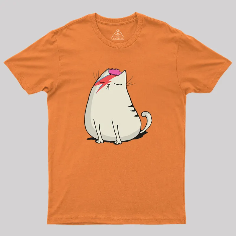 Meowie Geek T-Shirt - Image 6