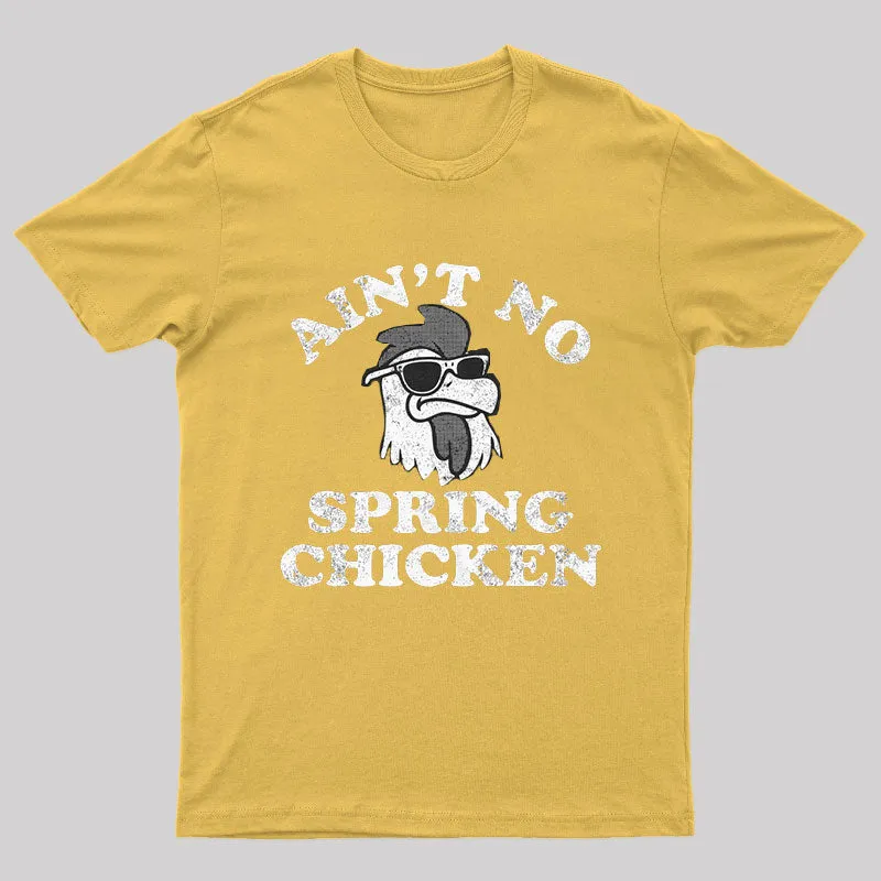 Ain't No Spring Chicken Nerd T-Shirt - Image 10