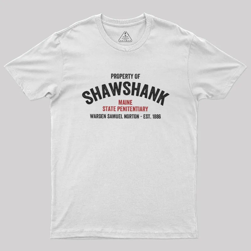 Property of Shawshank Geek T-Shirt - Image 11