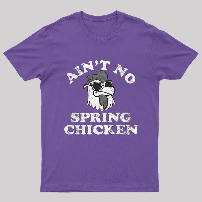 Ain't No Spring Chicken Nerd T-Shirt - Image 11