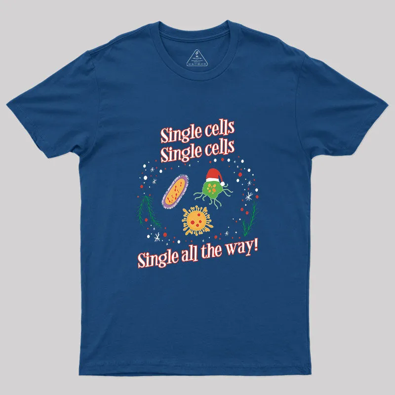 Funny Christmas Biology Geek T-Shirt - Image 2