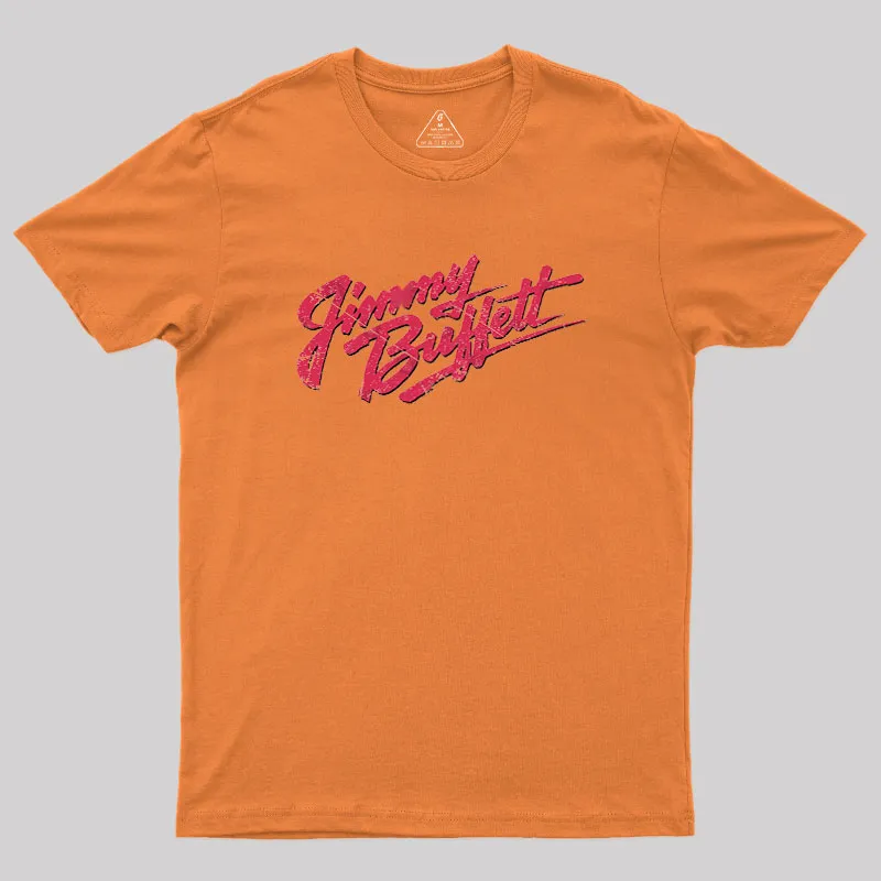 Jimmy Buffett Retro Style Geek T-Shirt - Image 5