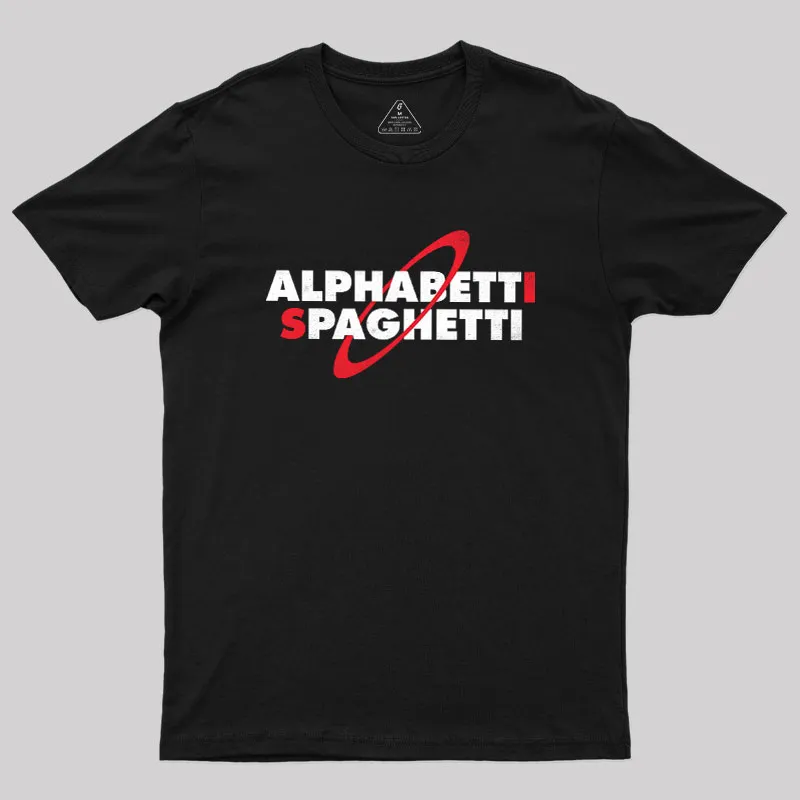 Alphabetti Spagetti Geek T-Shirt